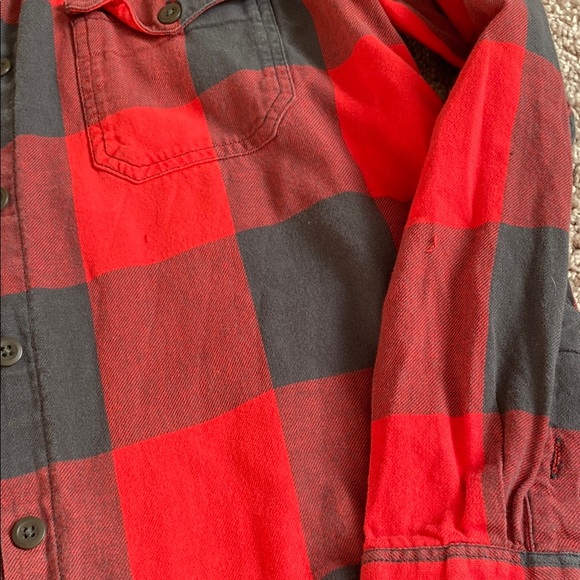Filson Red and Black Plaid Shirt - Picture 2 of 3